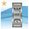 Outdoor sightseeing elevator with glass cabin